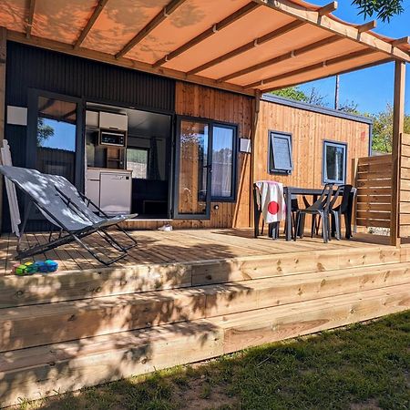 Camping Le Coin Charmant Chauzon Bagian luar foto