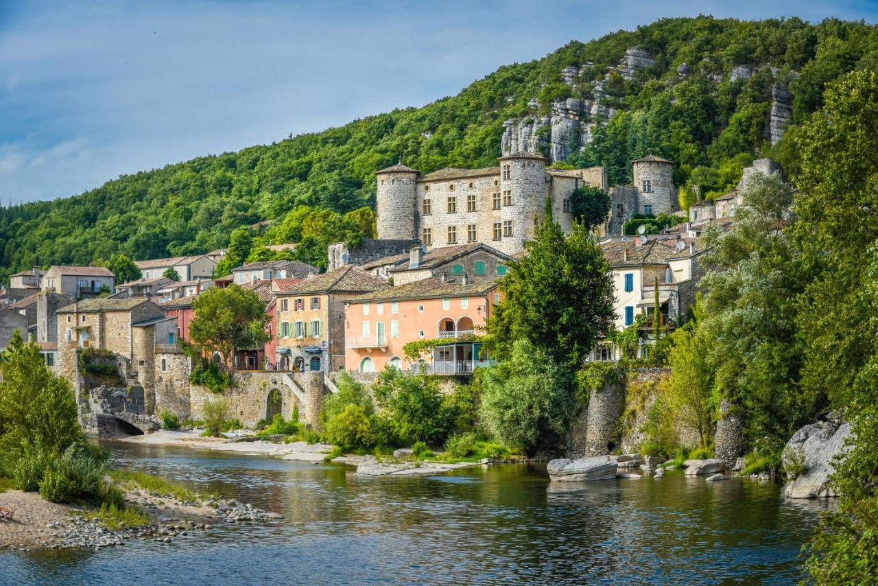 Camping Le Coin Charmant Chauzon Bagian luar foto