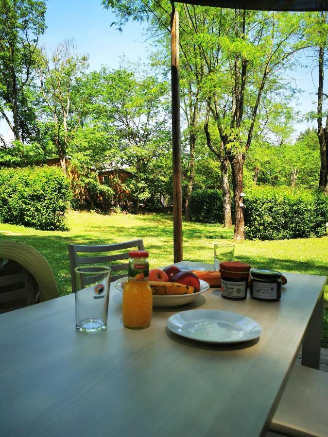 Camping Le Coin Charmant Chauzon Bagian luar foto