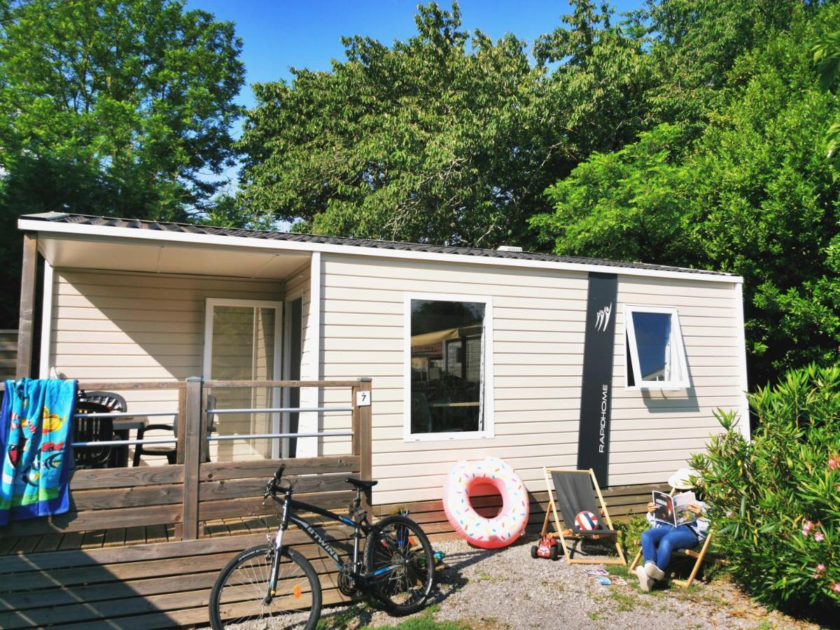 Camping Le Coin Charmant Chauzon Bagian luar foto