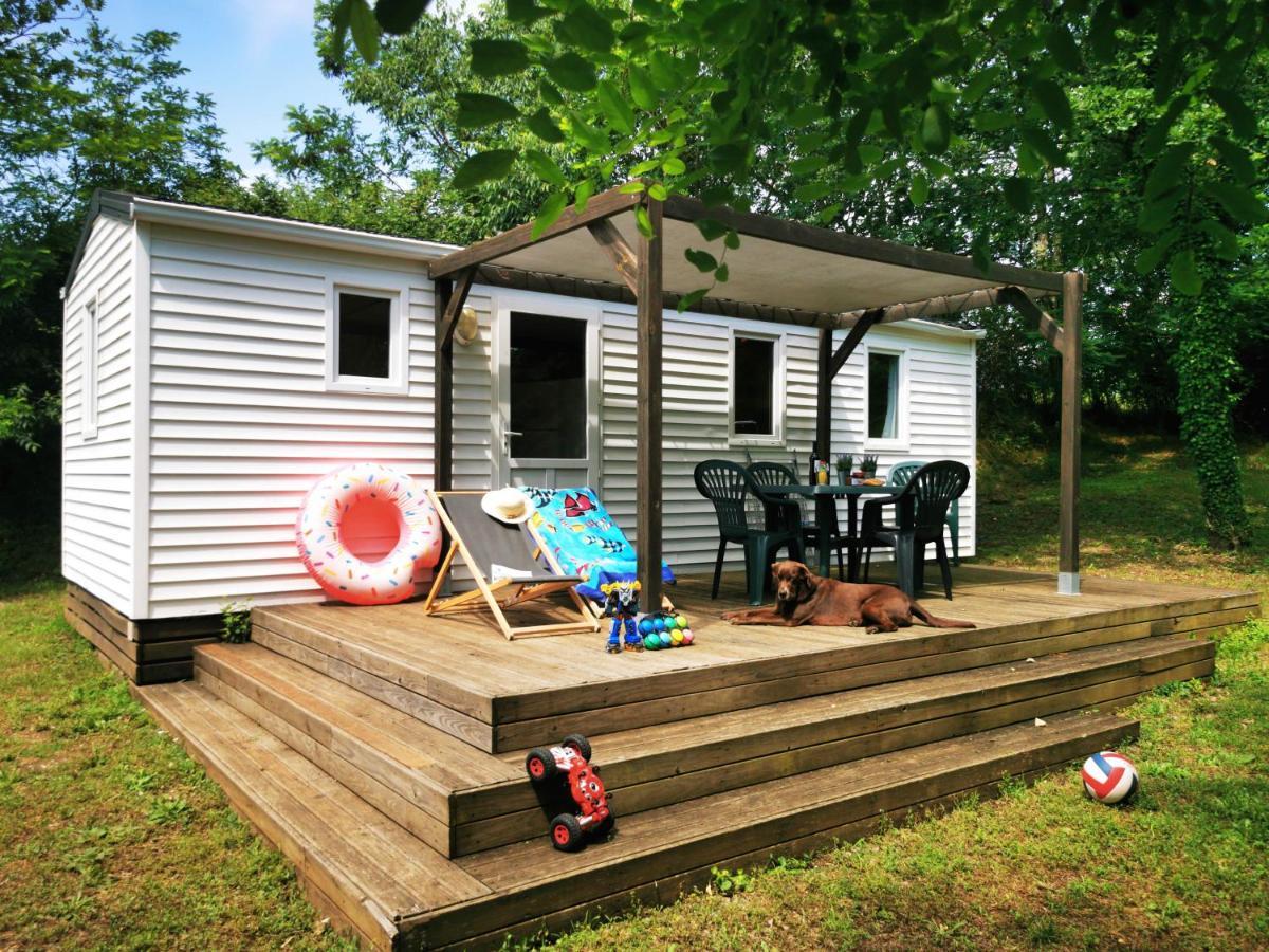 Camping Le Coin Charmant Chauzon Bagian luar foto