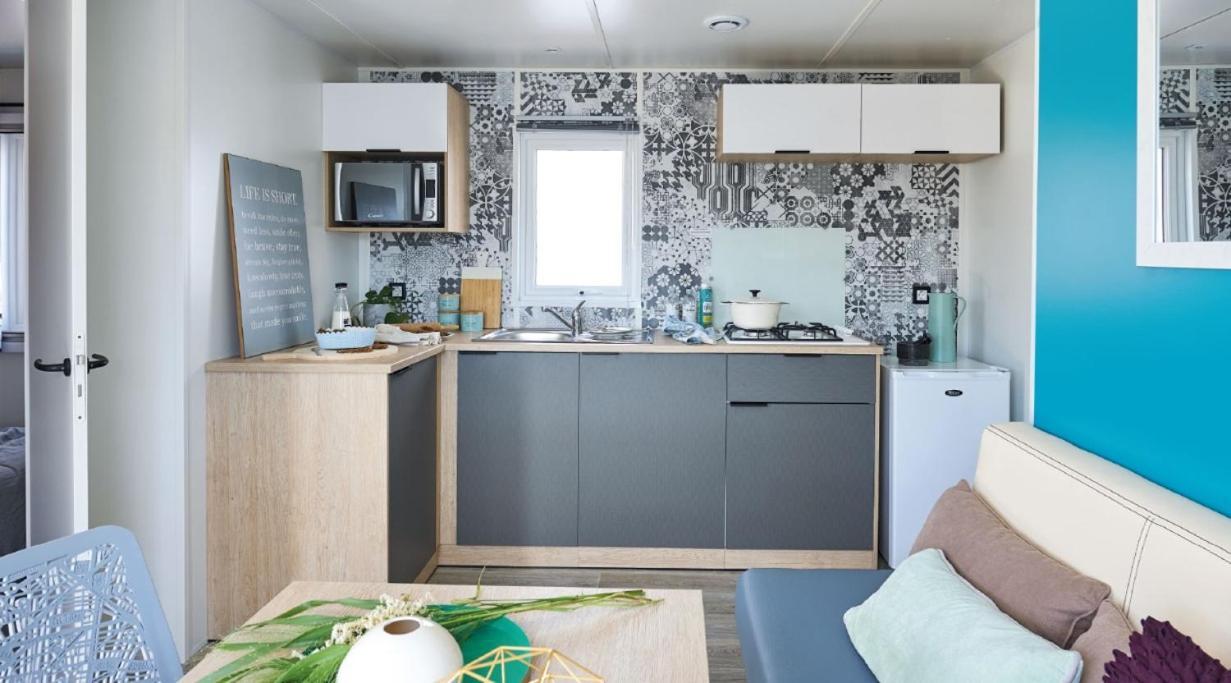 Camping Le Coin Charmant Chauzon Bagian luar foto