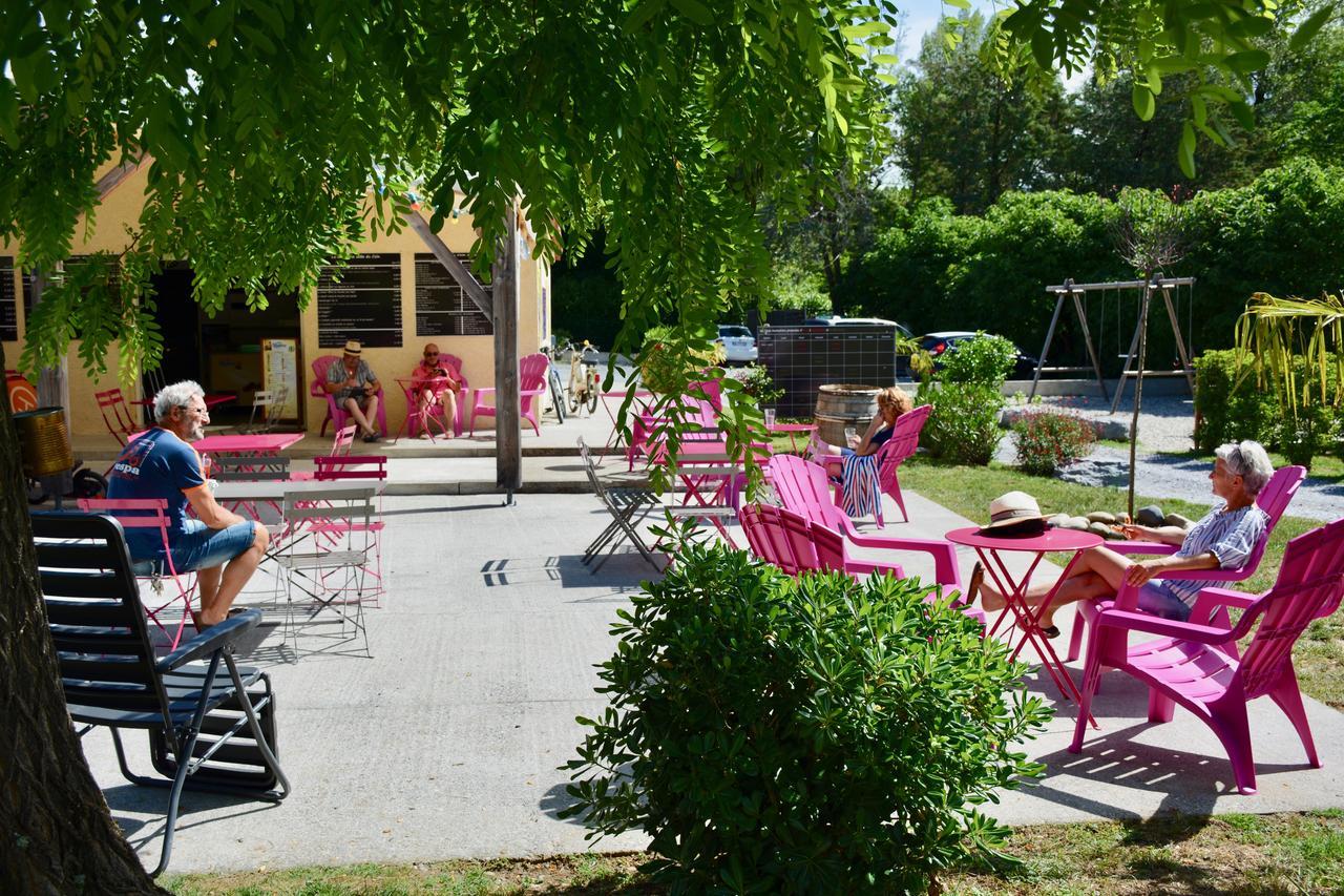 Camping Le Coin Charmant Chauzon Bagian luar foto